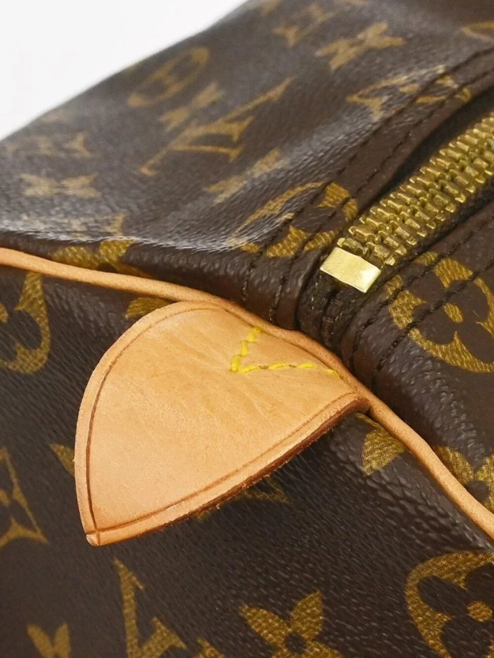 Best03 Louis Vuitton Monogram Keepall 50 Duffle Handbag